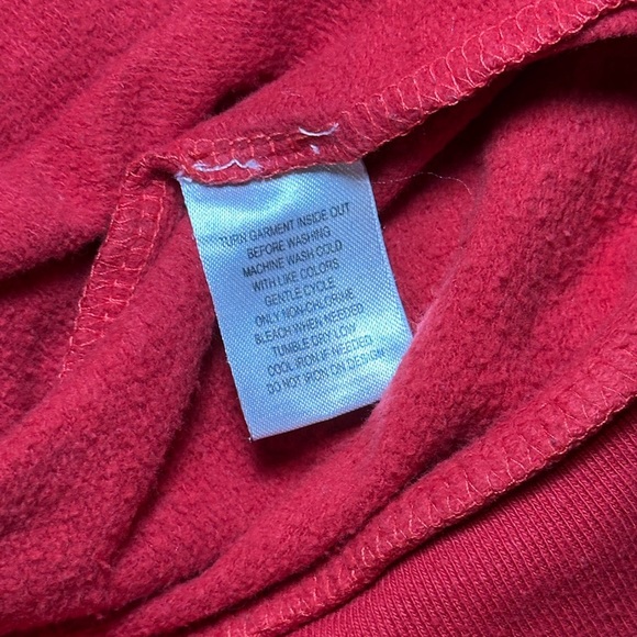 Disney Red Fleece Hoodie - Picture 10 of 13